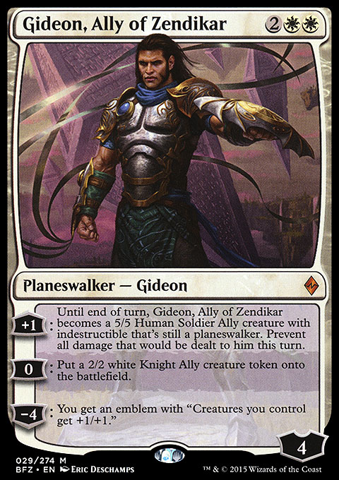 Image of Gideon, Ally of Zendikar